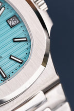 Patek Philippe Nautilus 5711 Tiffany Dial Metal Wire Watch 40mm