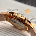 Patek Philippe Nautilus 5711 Brown Dial Rose Gold Case 40mm