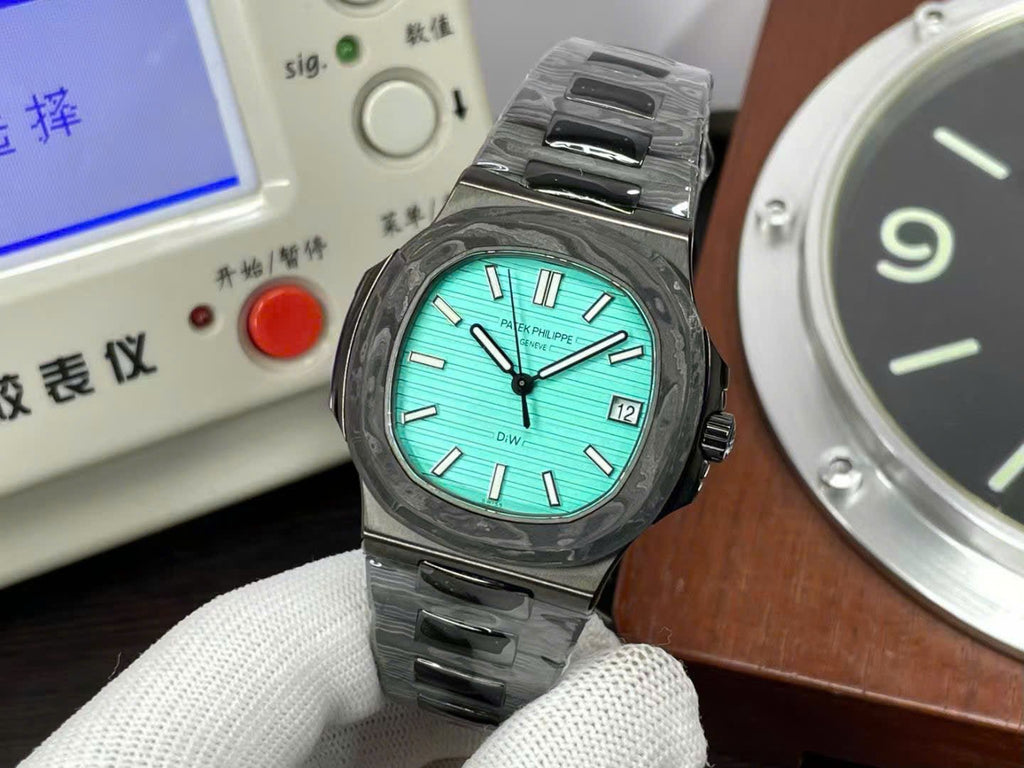 Patek Philippe Watch Nautilus 5711 Diw Carbon Tiffany Dial Men’s 40mm