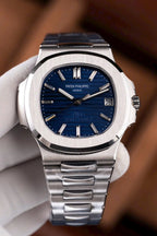 Patek Philippe Nautilus 5711 Watch 40th Anniversary Dial Blue 40mm
