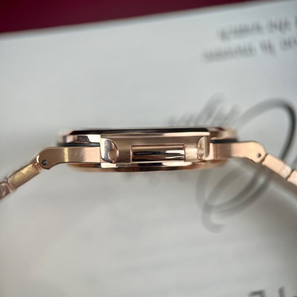 Patek Philippe Watch Nautilus 5711 Gold Wrapped Moissanite Diamonds 40mm