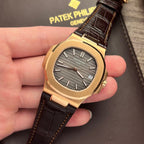 Patek Philippe Nautilus 5711 Watch Leather Strap 40mm