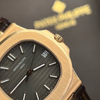 Patek Philippe Nautilus 5711 Watch Leather Strap 40mm