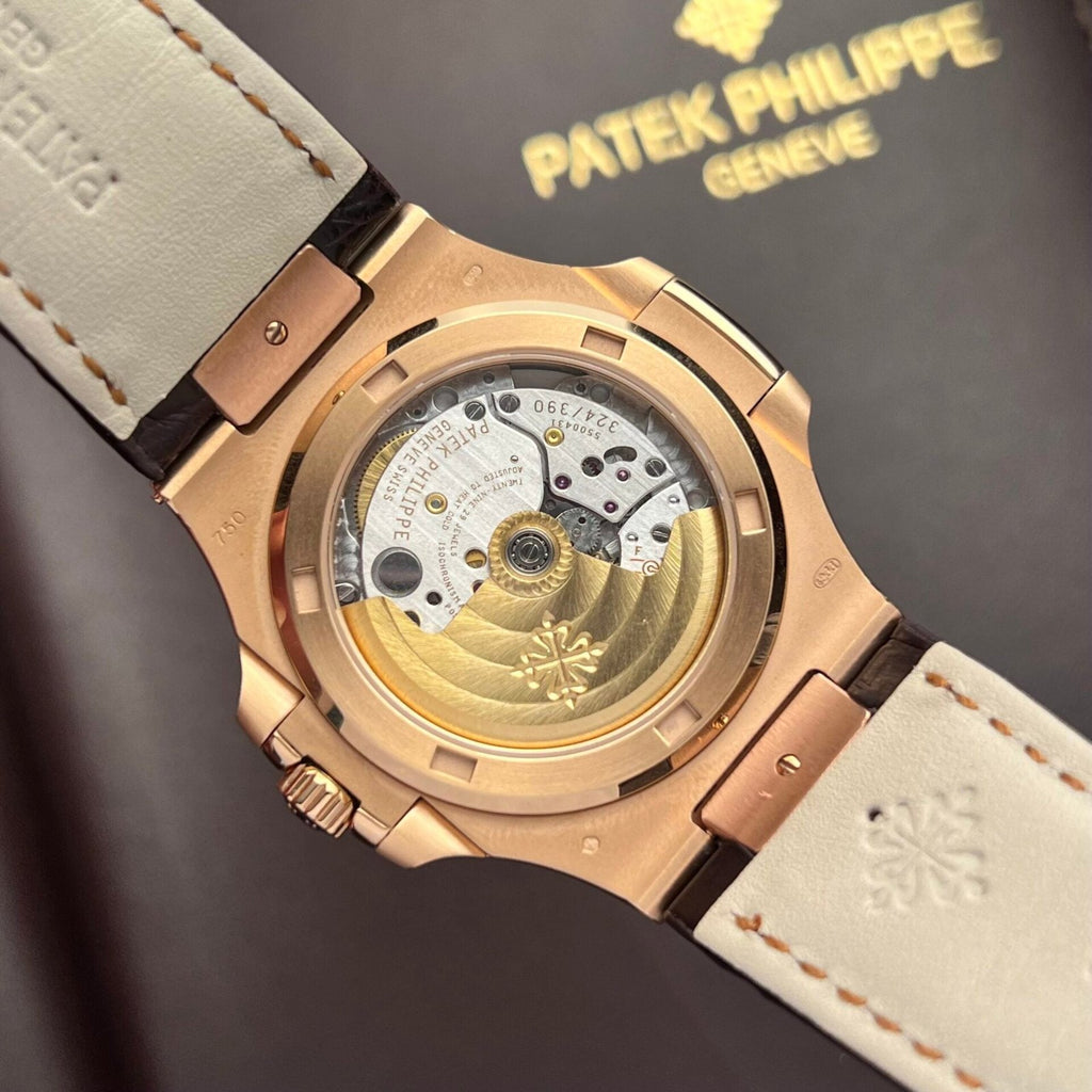 Patek Philippe Nautilus 5711 Watch Leather Strap 40mm