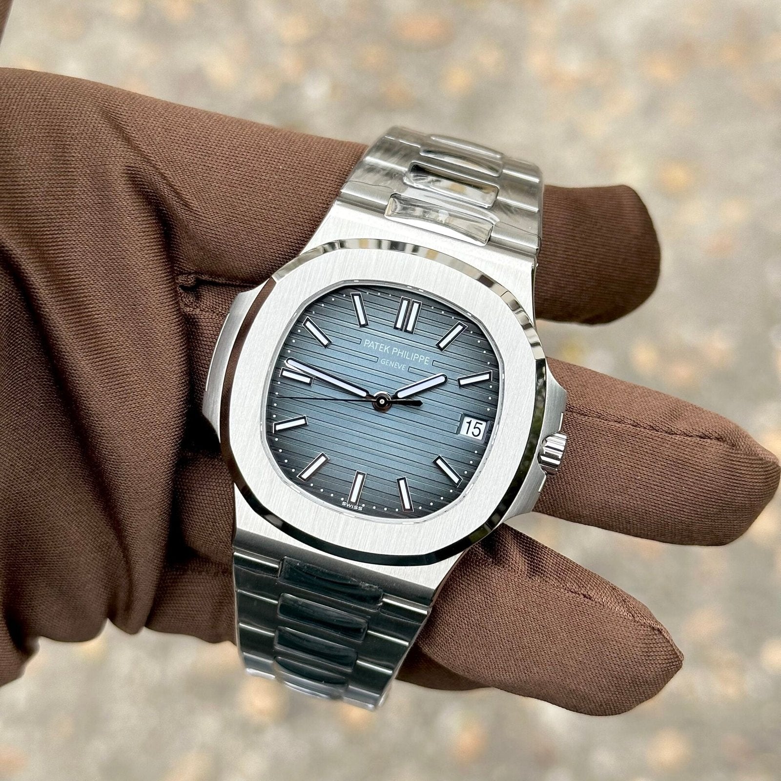 Patek Philippe Nautilus 5711 Watch Blue Dial 40mm