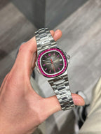 Patek Philippe Nautilus 5711 Watch Bezel Ruby Red 40mm