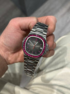 Patek Philippe Nautilus 5711 Watch Bezel Ruby Red 40mm