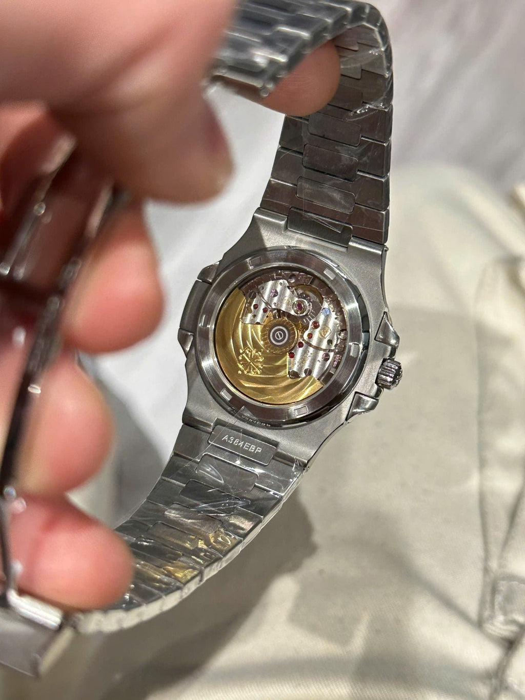Patek Philippe Nautilus 5711 Watch Bezel Ruby Red 40mm