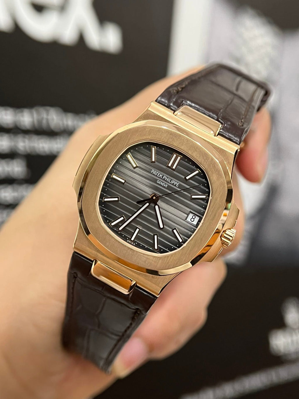 Patek Philippe Nautilus 5711 Watch Gold Wrapped 40mm