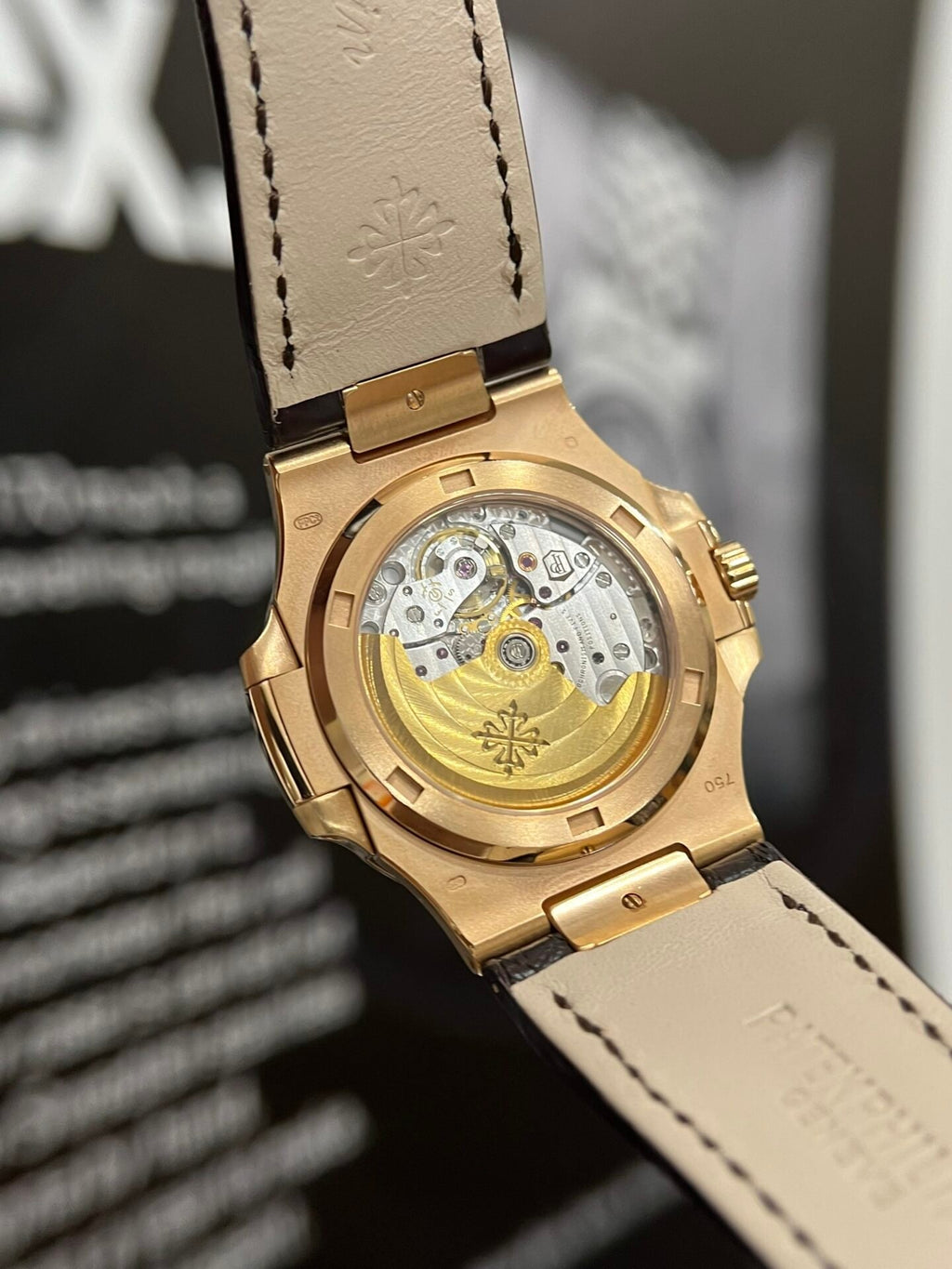 Patek Philippe Nautilus 5711 Watch Gold Wrapped 40mm