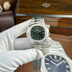 Patek Philippe Nautilus 5711 Full Options Green Dial Watch 40mm