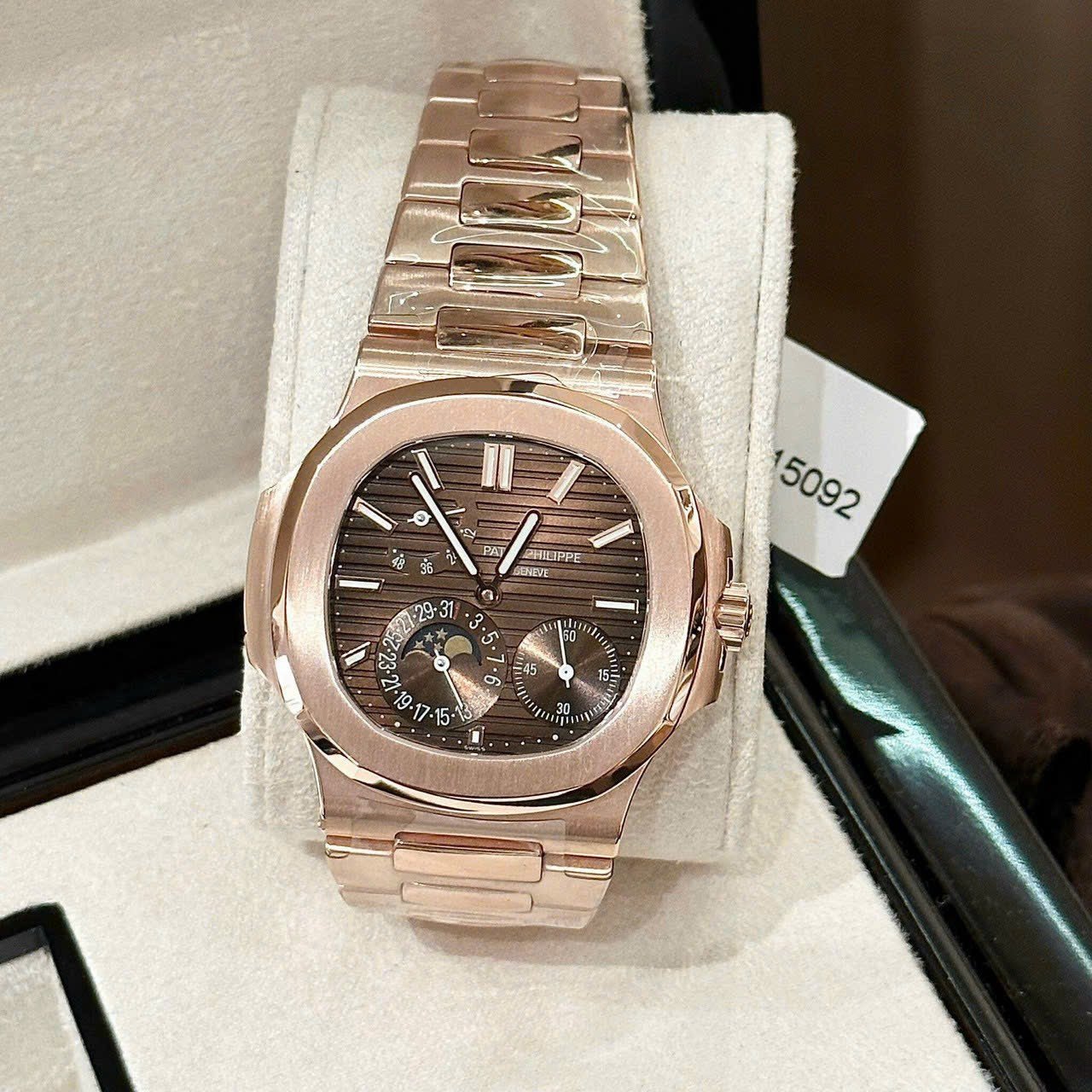 Patek Philippe Nautilus 5712 Gold Wrapped Chocolate Dial 40mm