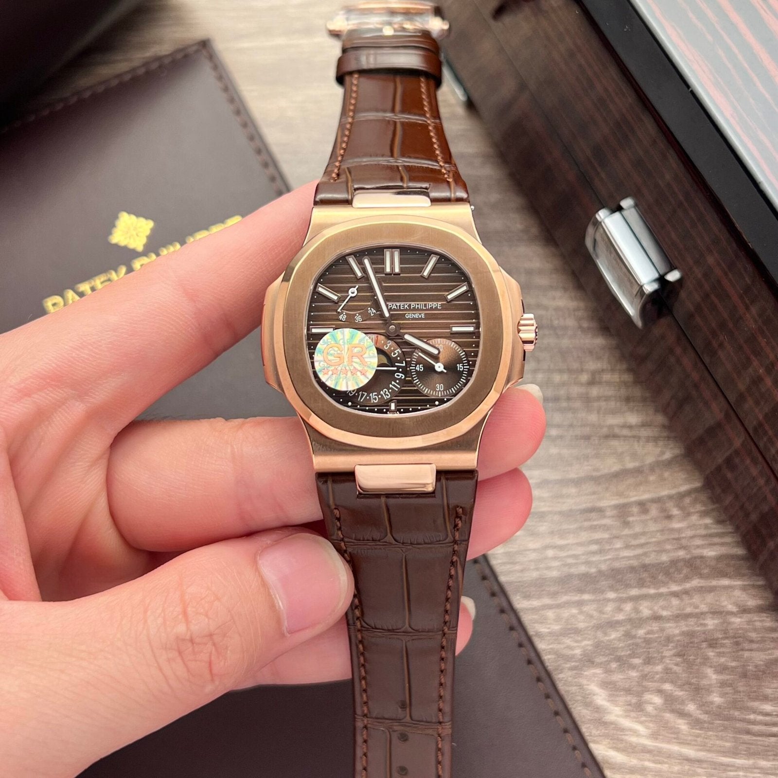 Patek Philippe Nautilus 5712 Watch Chocolate Dial 40mm