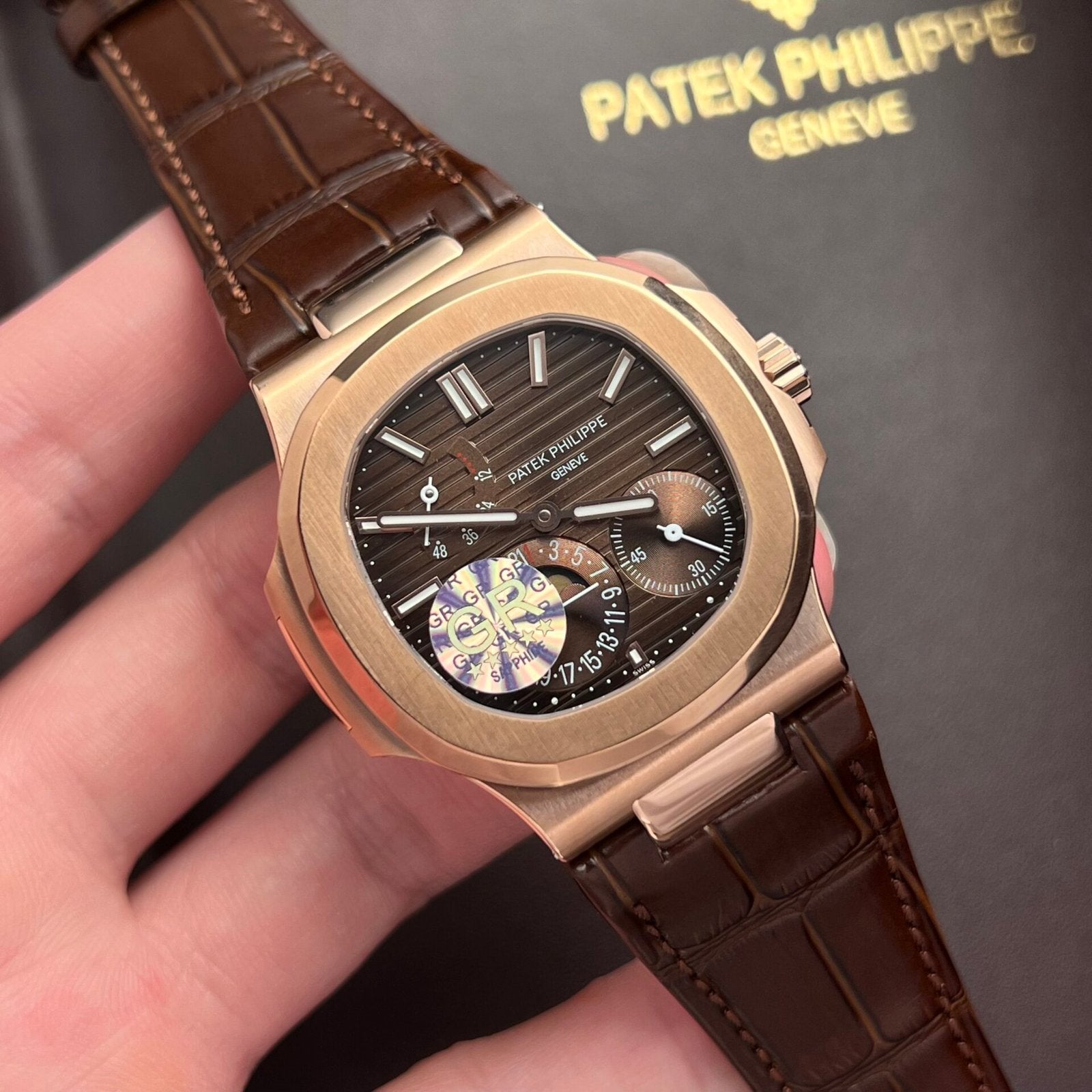 Patek Philippe Nautilus 5712 Watch Chocolate Dial 40mm