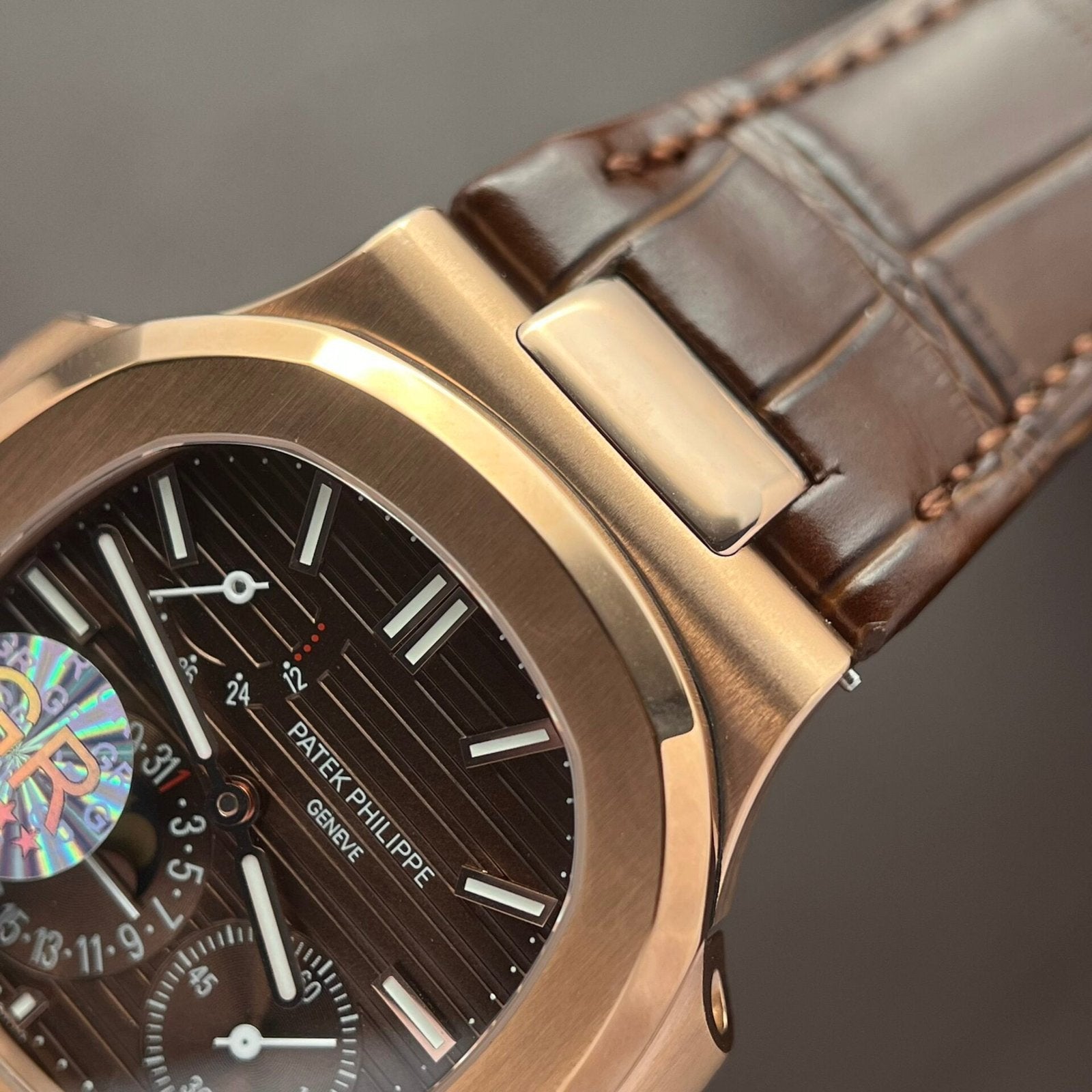 Patek Philippe Nautilus 5712 Watch Chocolate Dial 40mm