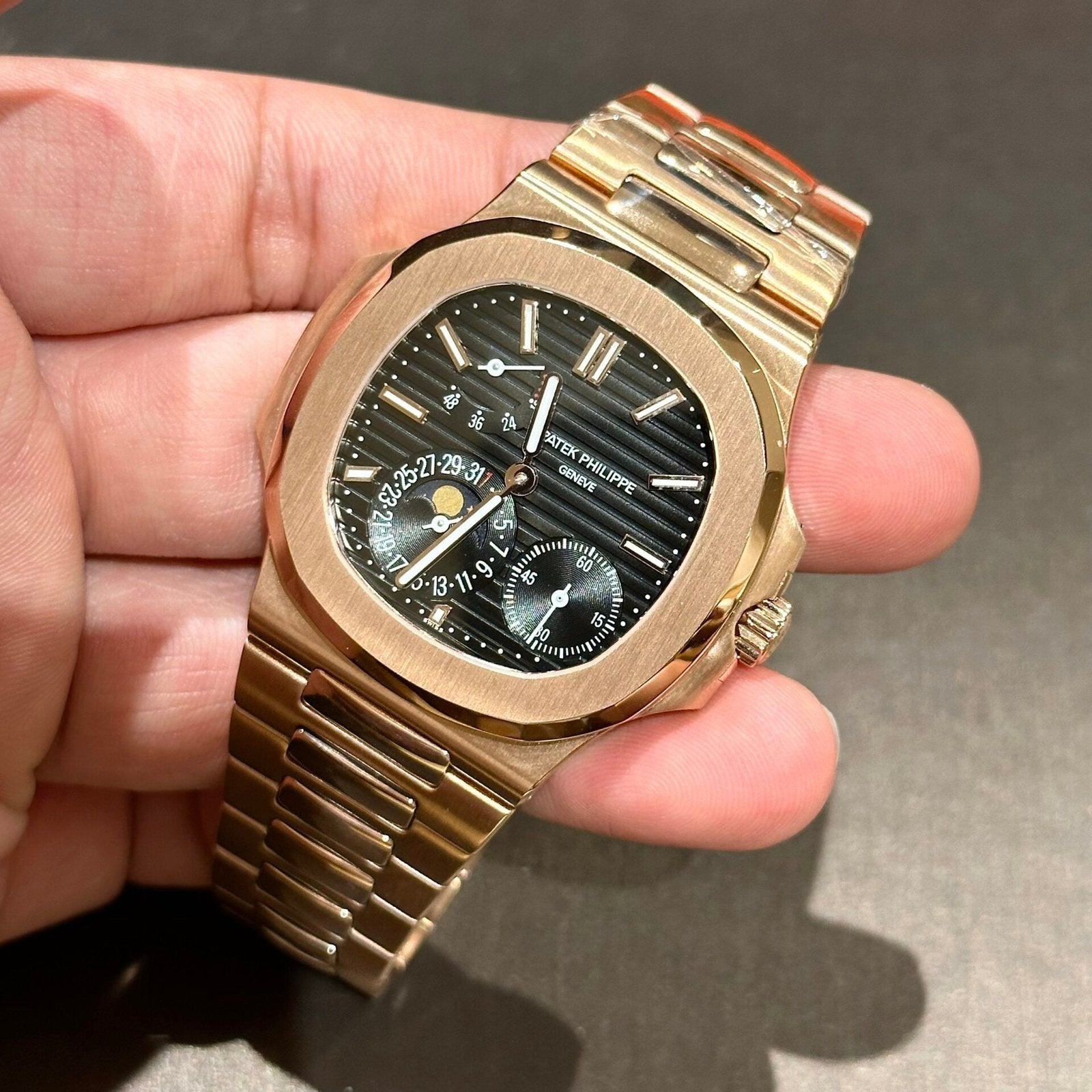 Patek Philippe Nautilus 5712 Watch Black Dial 40mm