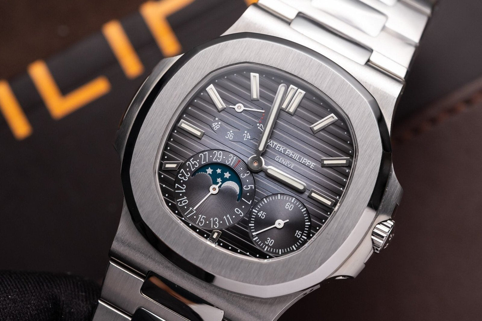 Patek Philippe Nautilus 5712 Watch Gray Dial 40mm