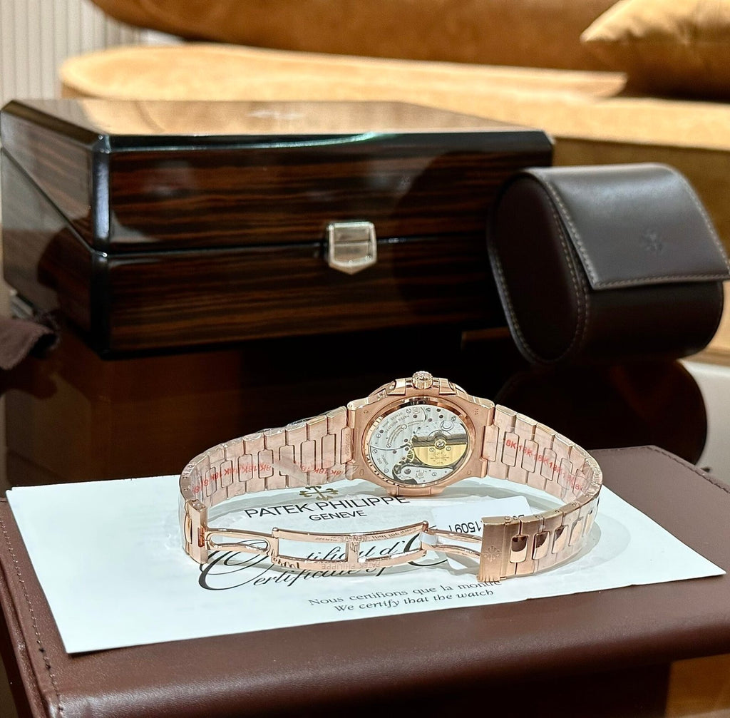 Patek Philippe Watch Nautilus 5712R Gold Wrapped 40mm