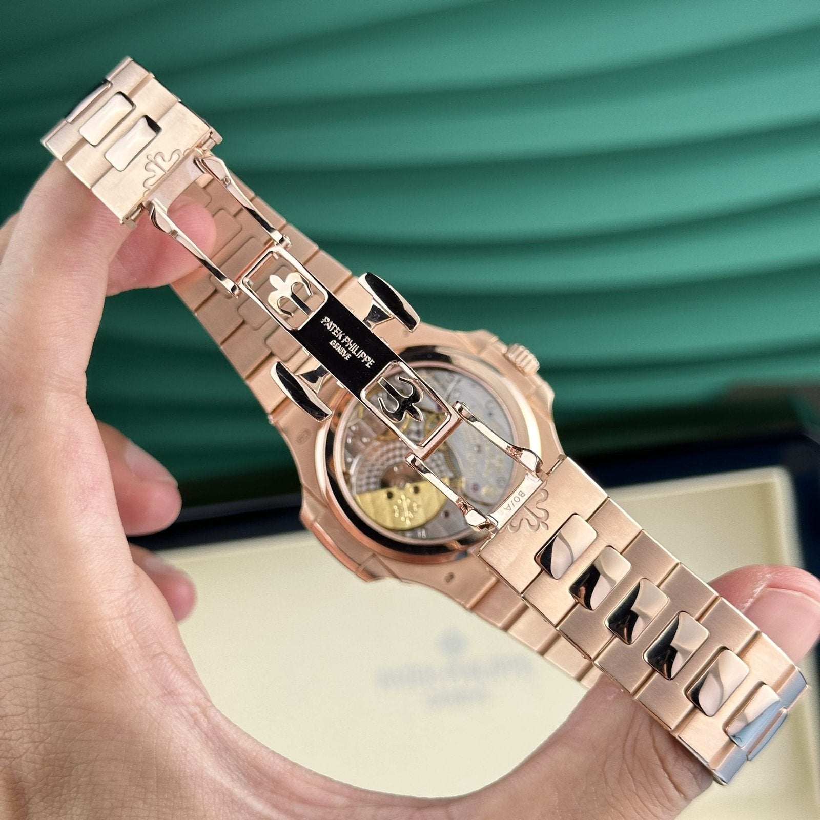 Patek Philippe Nautilus 5712R Gold Wrapped Movement 40mm