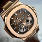 Patek Philippe Watch Nautilus 5712R Chocolate Dial Gold Wrapped 40mm