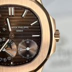 Patek Philippe Watch Nautilus 5712R Chocolate Dial Gold Wrapped 40mm