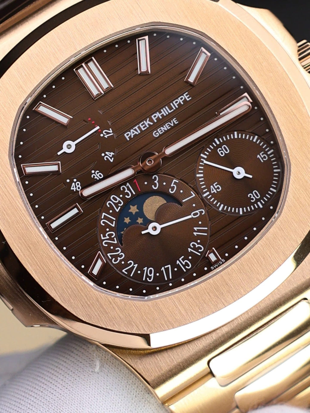 Patek Philippe Nautilus 5712R Watch Dial Brown 40mm