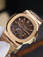 Patek Philippe Nautilus 5712R Watch Dial Brown 40mm