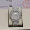 Patek Philippe Watch Nautilus 5719 Custom Full Moissanite Diamonds 40mm