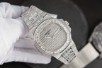 Patek Philippe Watch Nautilus 5719 Full Diamonds Baguette 40mm