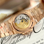 Patek Philippe Nautilus 5723 Brown Dial Watch 18K Gold Wrapped + Moissanite Diamonds Baguette 40mm