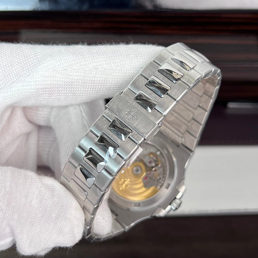 Patek Philippe Nautilus 5723 Watch Blue Dial Diamond 40mm