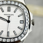 Patek Philippe Watch Nautilus 5723 White Dial Metal Wire 40mm
