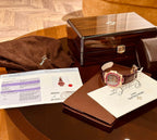 Patek Philippe Nautilus 5724 Gold Wrapped With Ruby Bezel 40mm