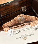 Patek Philippe Nautilus 5724 Watch Gold Wrapped Diamond Moissanite 40mm