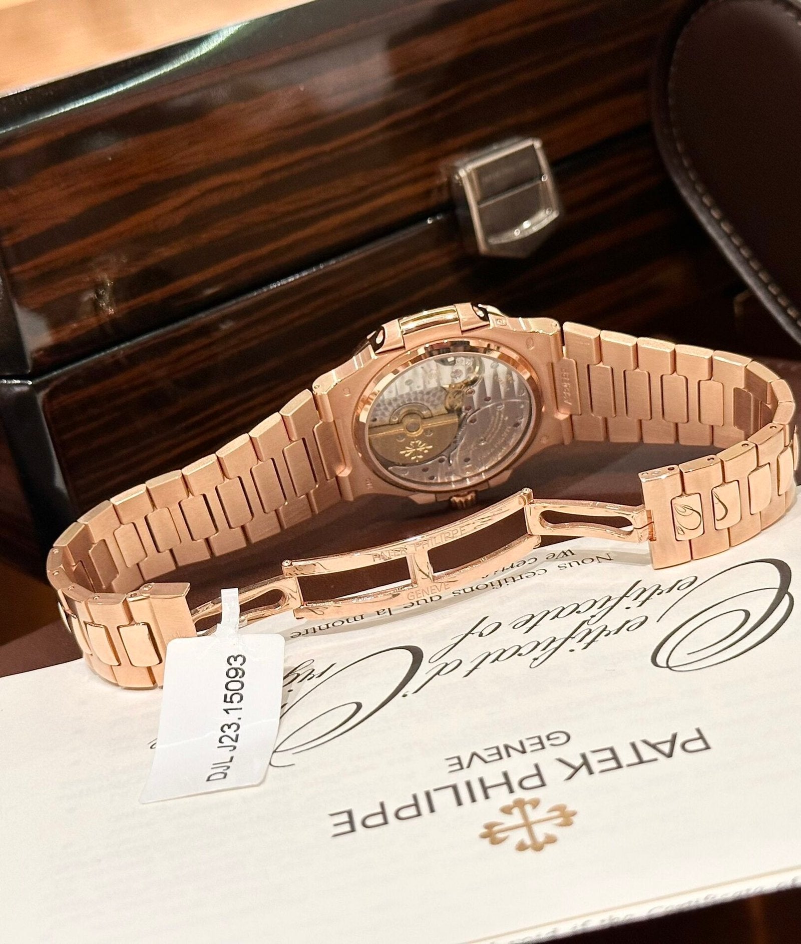 Patek Philippe Nautilus 5724 Watch Gold Wrapped Diamond Moissanite 40mm