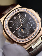 Patek Philippe Nautilus 5724 Rose Gold Watch Full Function 40mm