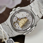 Patek Philippe Nautilus 5724G Dial Watch Diamonds Moissanite Baguette 40mm