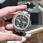 Patek Philippe Nautilus 5724G Watch Gray Dial 40mm