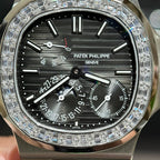 Patek Philippe Nautilus 5724G Watch Gray Dial 40mm
