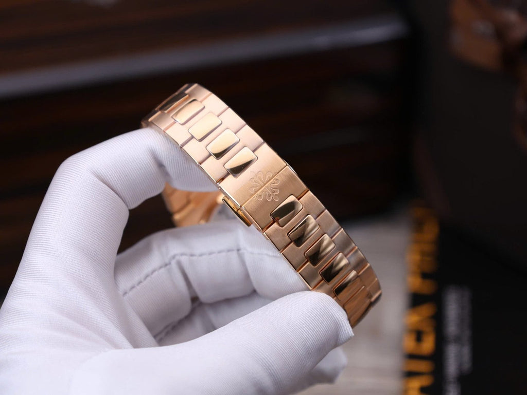 Patek Philippe Nautilus 5724R Watch Gold Wrapped 40mm