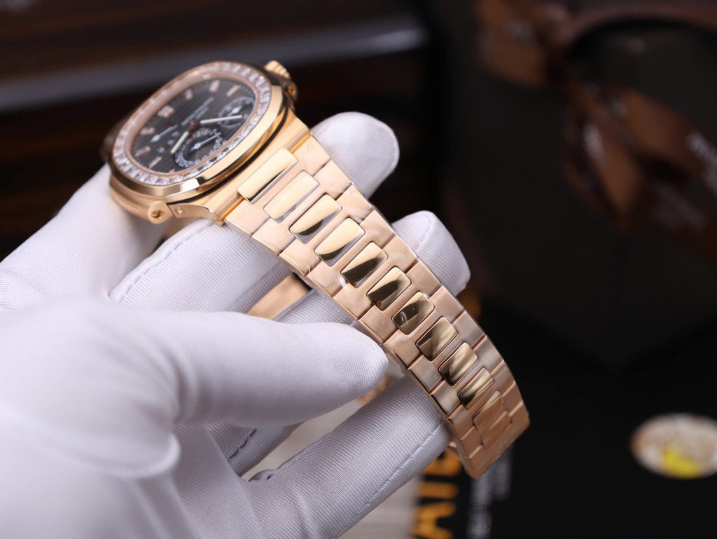 Patek Philippe Nautilus 5724R Watch Gold Wrapped 40mm
