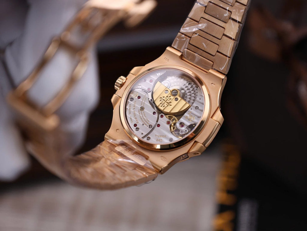 Patek Philippe Nautilus 5724R Watch Gold Wrapped 40mm