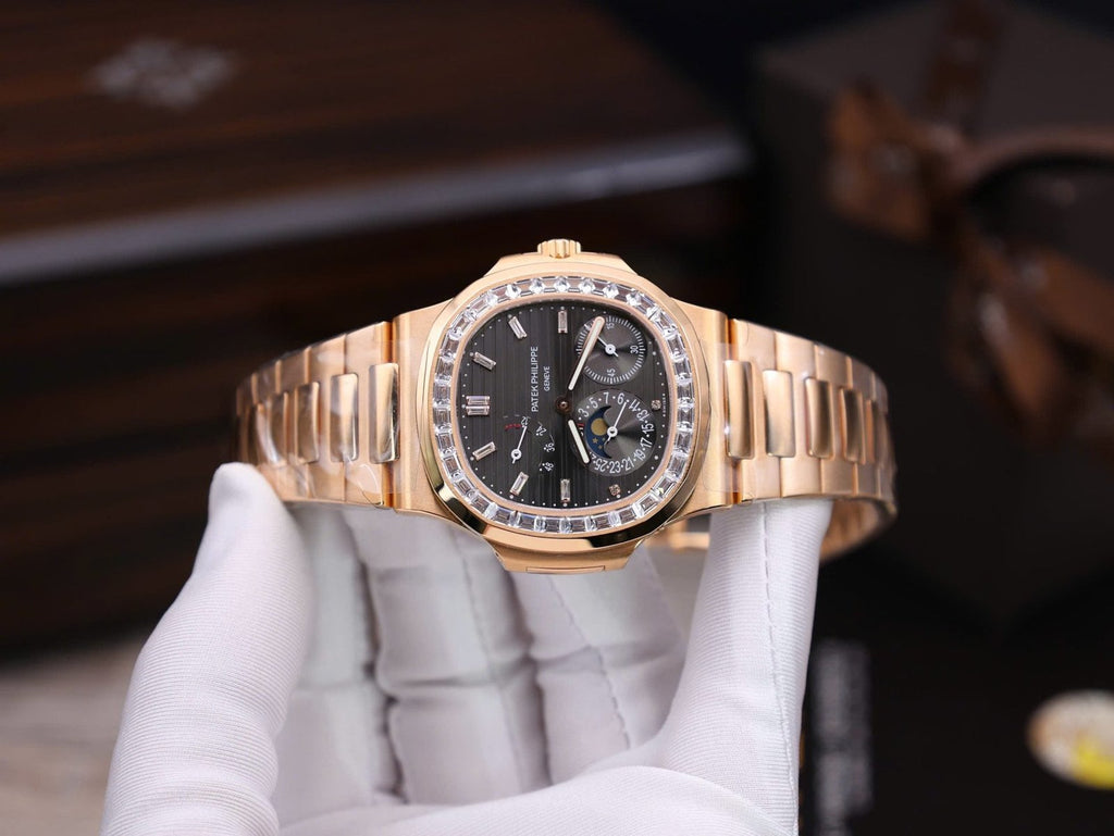Patek Philippe Nautilus 5724R Watch Gold Wrapped 40mm