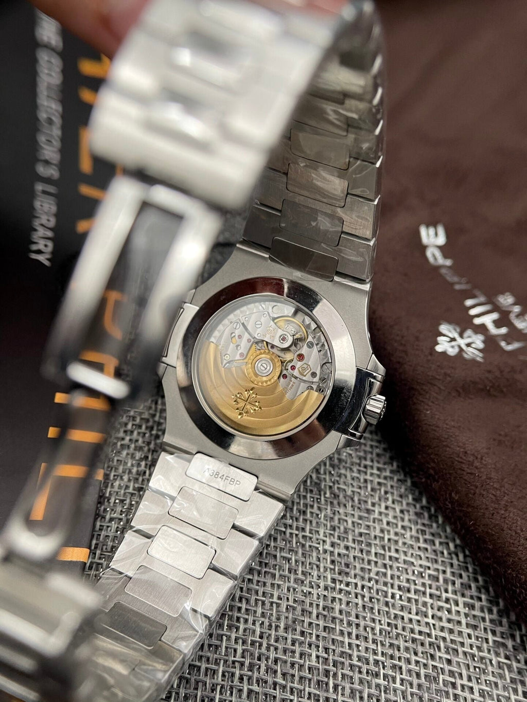 Patek Philippe Nautilus 5726 Watch Blue Dial 40.5mm