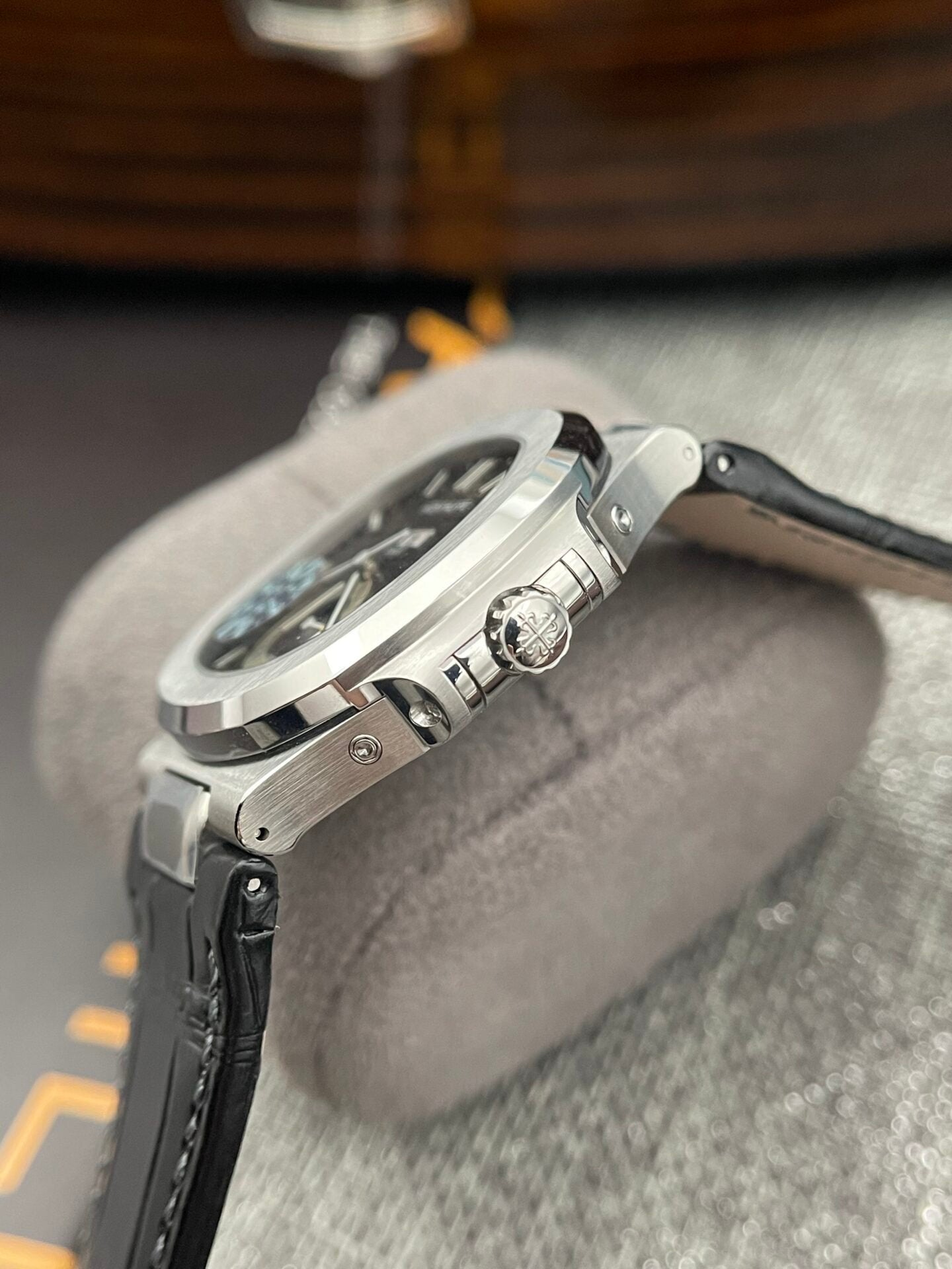 Patek Philippe Nautilus 5726 Watch Gray Dial 40.5mm