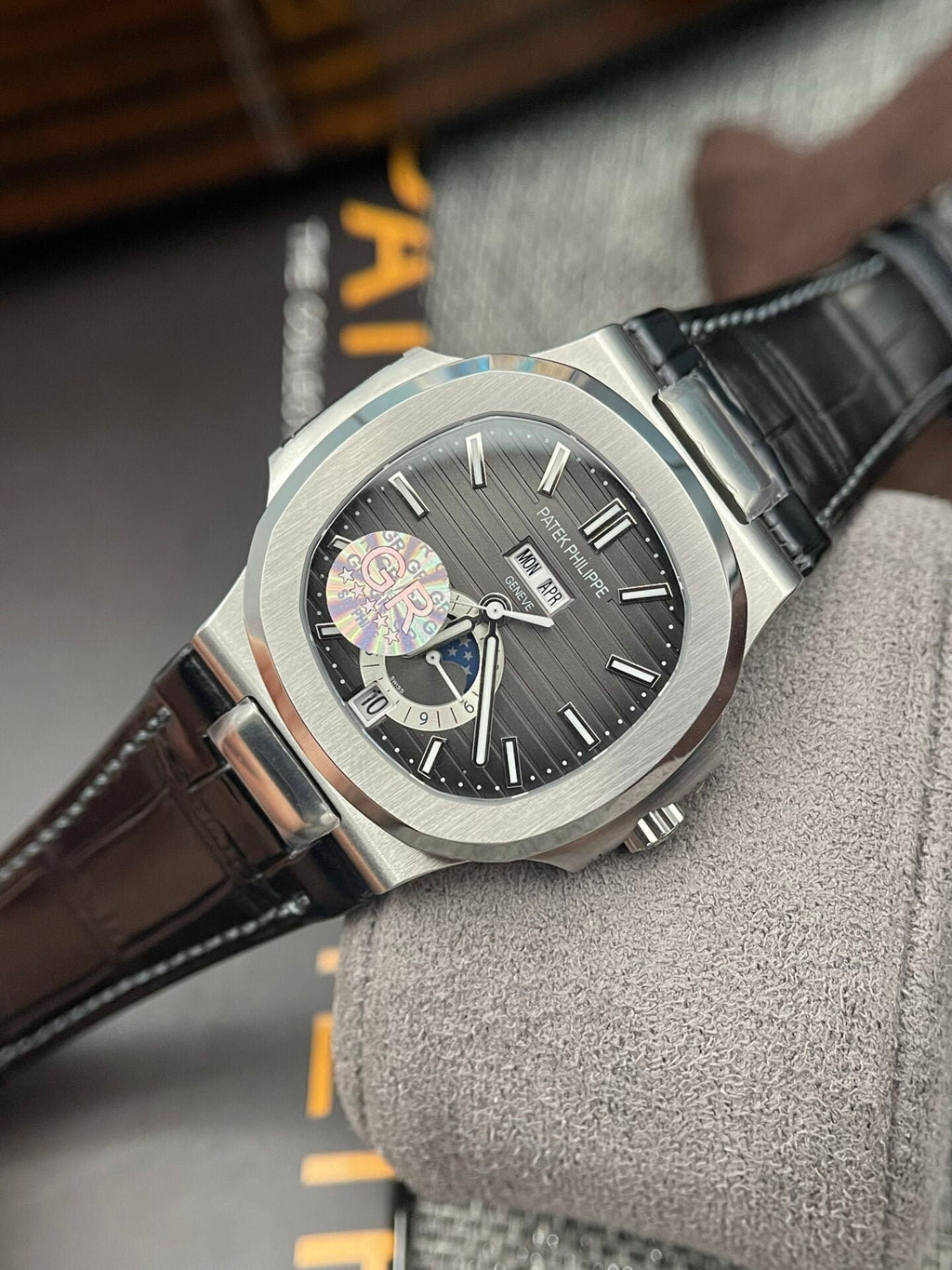 Patek Philippe Nautilus 5726 Watch Gray Dial 40.5mm