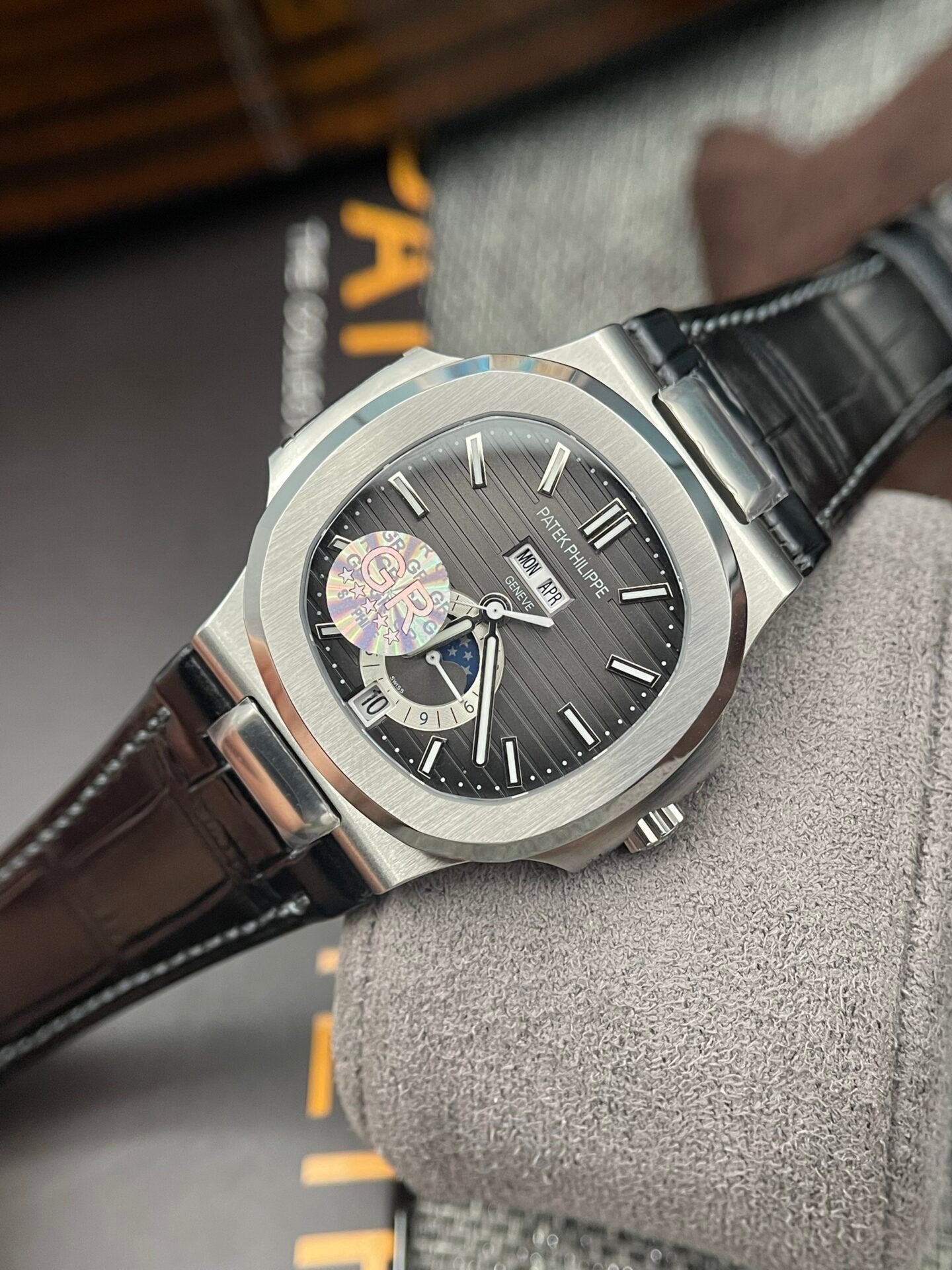 Patek Philippe Nautilus 5726 Watch Gray Dial 40.5mm