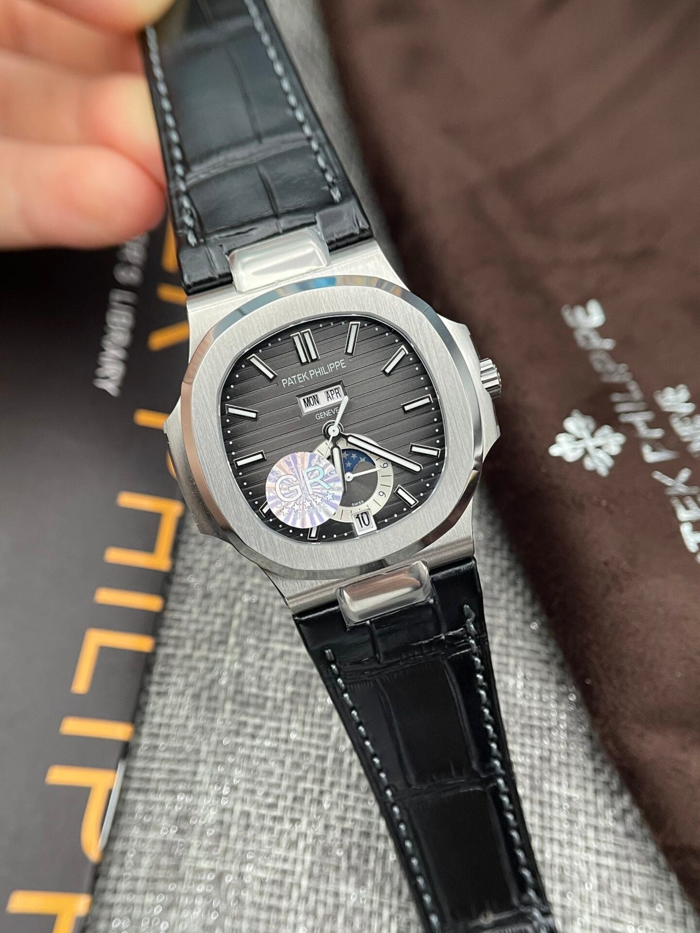 Patek Philippe Nautilus 5726 Watch Gray Dial 40.5mm