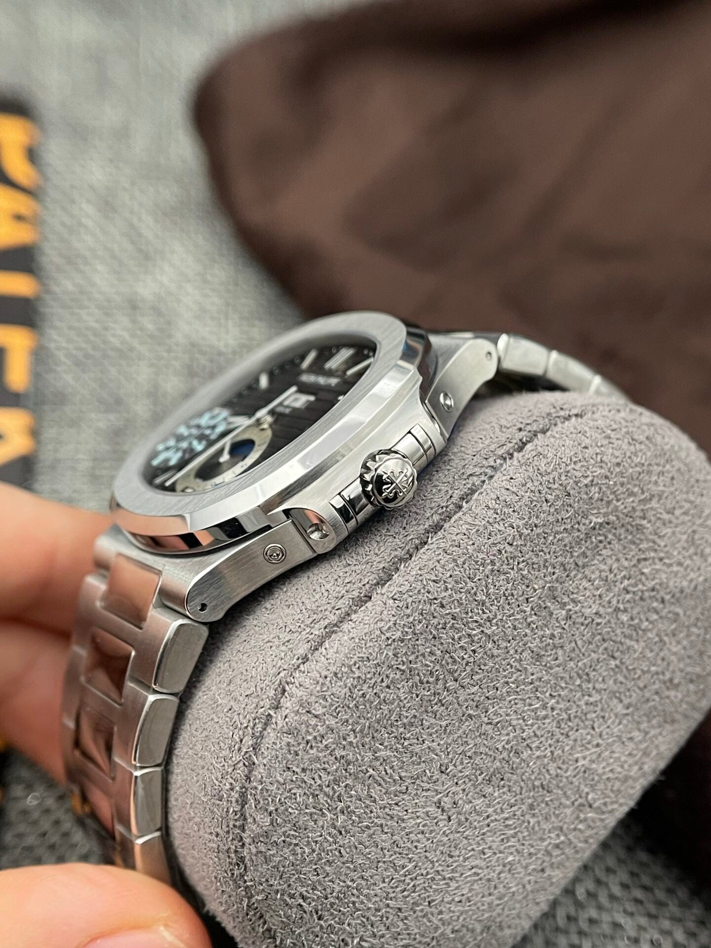 Patek Philippe Nautilus 5726 Watch Gray Dial 40.5mm