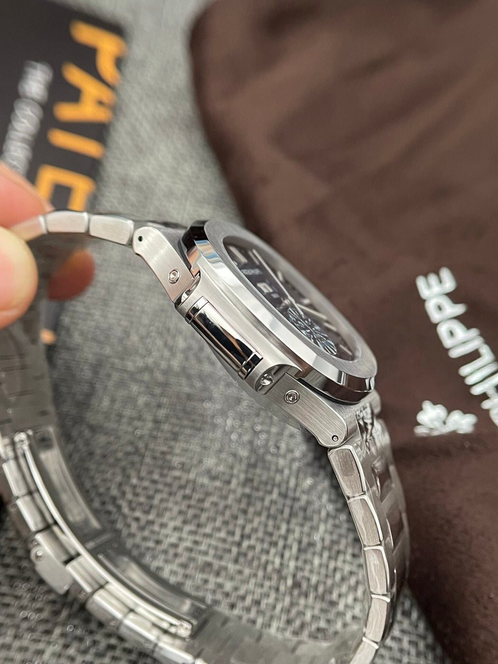 Patek Philippe Nautilus 5726 Watch Blue Dial 40.5mm